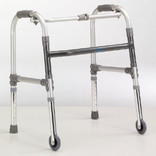 Deambulatore Junior 2 ruote e 2 puntali