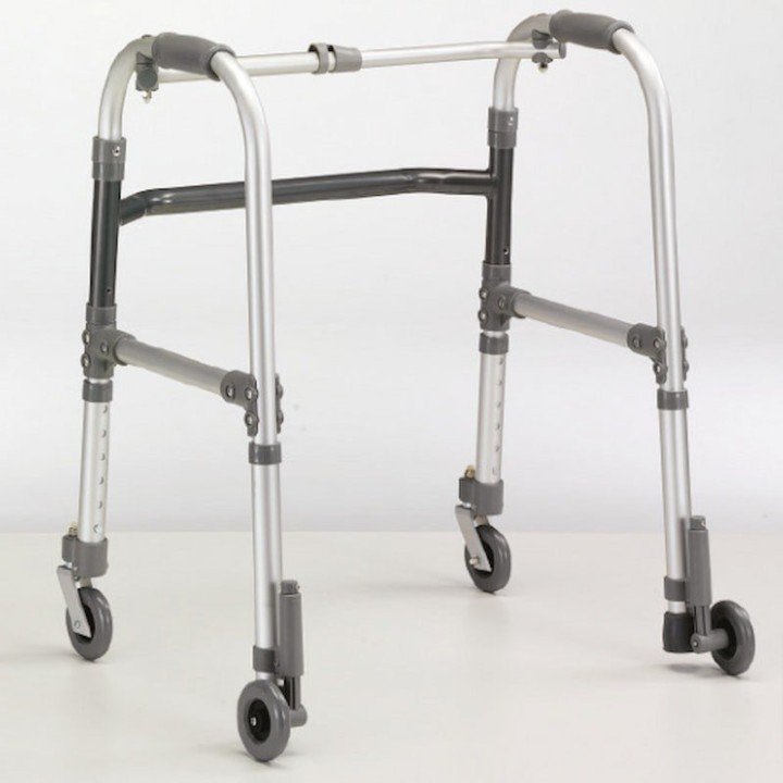 Deambulatore Junior 4 ruote con freno a pressione