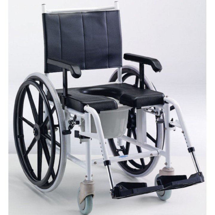 Sedia comoda e bagno con ruote diam. 600