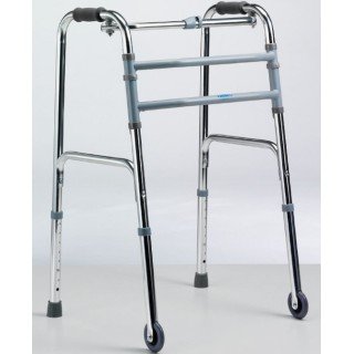 Deambulatore 2 ruote direzionali