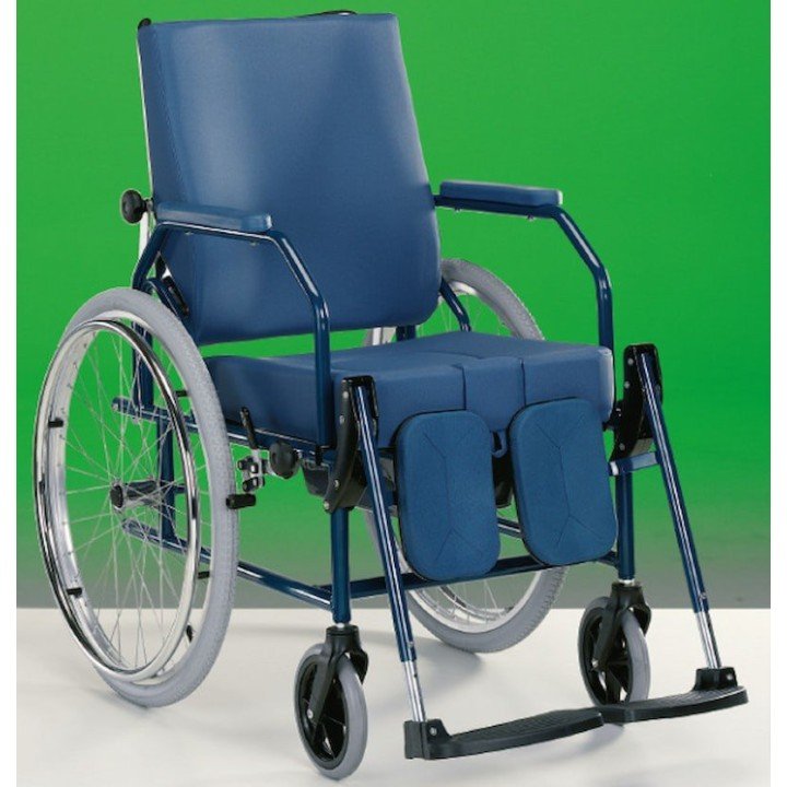 Sedia WC New Ruote grandi posteriori