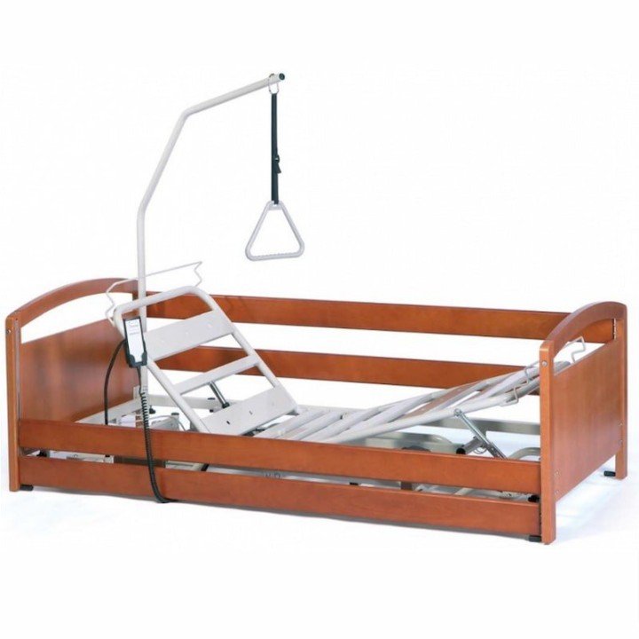 Letto con carrello elevatore Alois | Spedizione gratuita