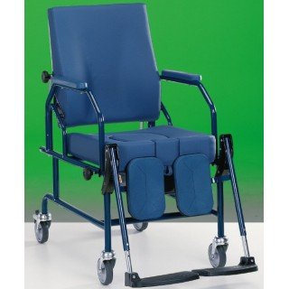 Sedia comoda WC NEW Ruote diametro 100