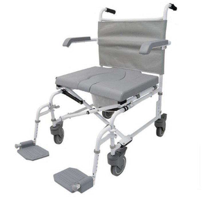 Sedia da doccia pieghevole COMODISSIMA ruote da 5"