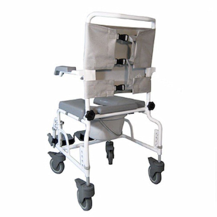 Sedia da doccia pieghevole COMODISSIMA ruote da 5"