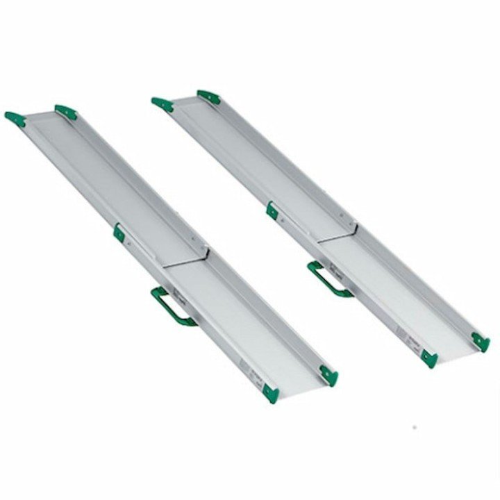 Rampa a binario telescopica