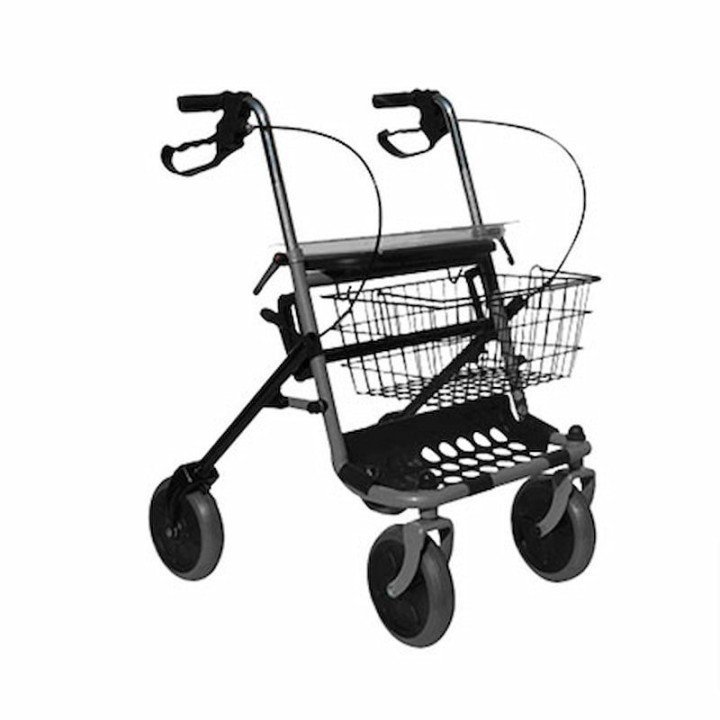 Deambulatore Rollator in acciaio