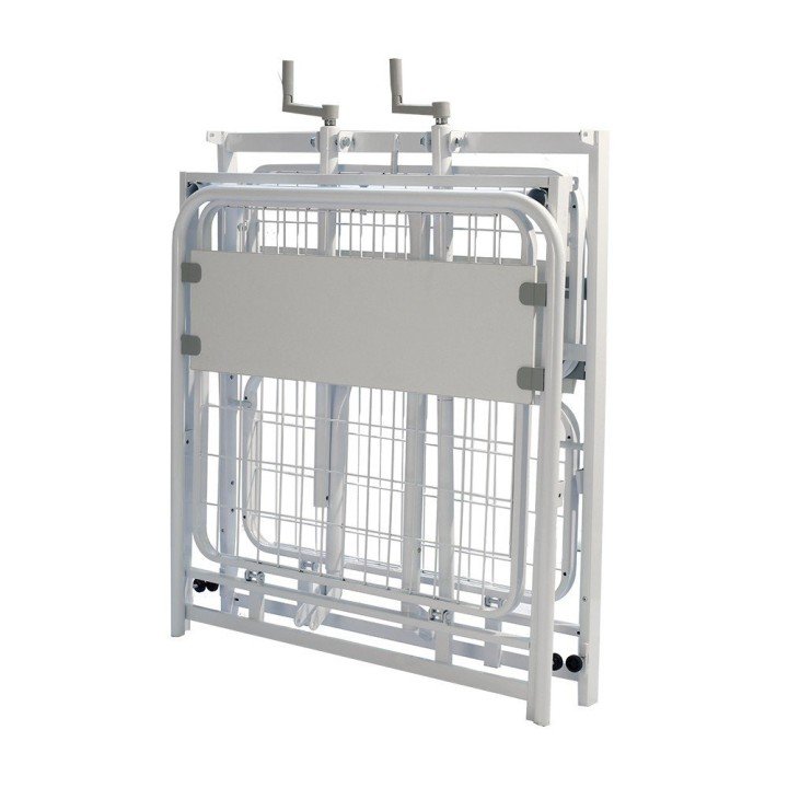 Letto pieghevole a 2 manovelle