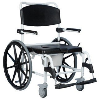 Sedia wc e da doccia ad autospinta