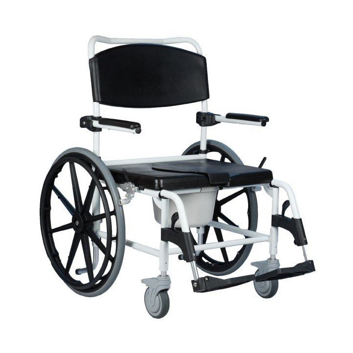 Sedia wc e da doccia ad autospinta