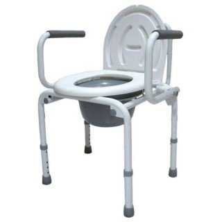 Sedia comoda in acciaio 2 in 1