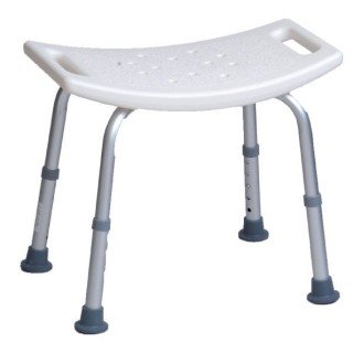 Sgabello da doccia regolabile in altezza